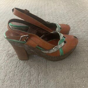 Miss Sixty Platform Sandals Size 39